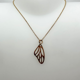 Custom Butterfly Wing Necklace