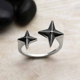 Bronze Adjustable North Star Ring