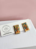 Mini Masterpiece Porcelain Stud Earrings