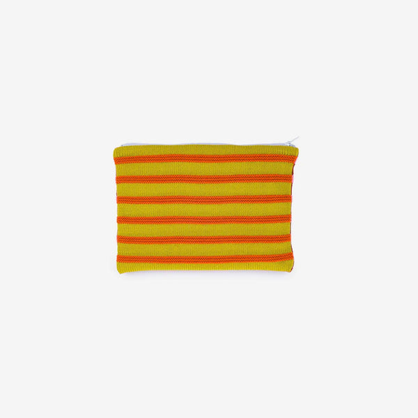 Super Stripe Knit Pouch