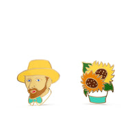 Van Gogh Stud Earrings
