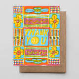 Cheerful Rug Thank You Card
