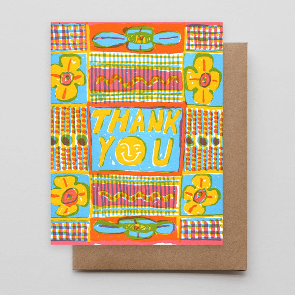 Cheerful Rug Thank You Card