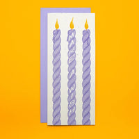 Make A Wish Risograph Birthday Card