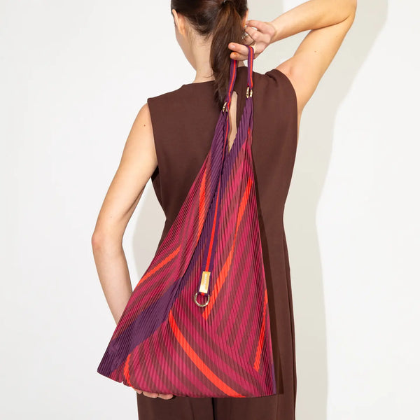 Pleated Y Bag Stefania