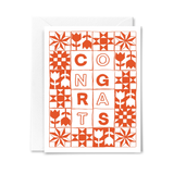 Congrats Quilt Card