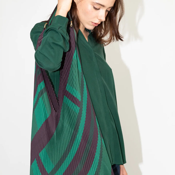 Pleated Y Bag Ornella
