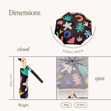 Compact Duckhead Umbrella in Palma Print