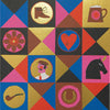 Square Safety Matches - Colourful Gentleman
