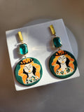 Virgo Statement Earrings