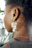 Balance Earrings in Opalite