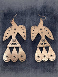 Eagle Brass Earrings