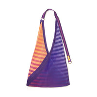 Pleated Y Bag Claudia Purple
