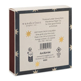 Square Safety Matches - Navy Star Tile