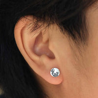 Full Moon Post Earrings