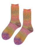 Cosmic Space Dye Crew Socks