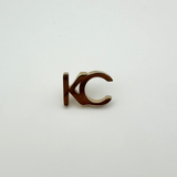 Gold KC Pin