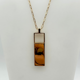 Rectangle Locket Necklace