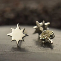 North Star Post Earrings