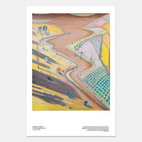 Wayne Thiebaud "River Divide" Poster