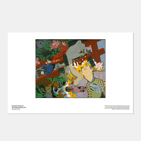 * "Untitled" Roger Shimomura 11x17 Poster