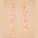 Mobile Earrings in Iridescent Ripple