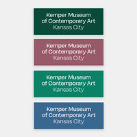 * Kemper Museum Kansas City Sticker