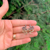 Ombre Snake Studs