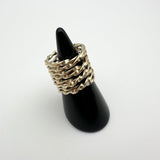 Twisted Layer Statement Ring