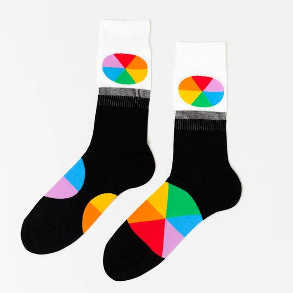 Men's - Color Wheel Crew Socks
