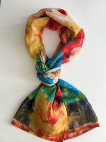 The Color of Fire Scarf