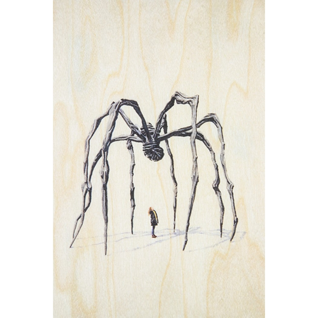 Louise Bourgeois Wooden Postcard – Kemper Museum Shop