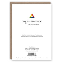 Three Primitive Colours greeting card