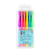 Set of 6 Pastel Gel Pens
