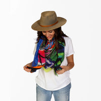The Artist World Silk and Modal Scarf