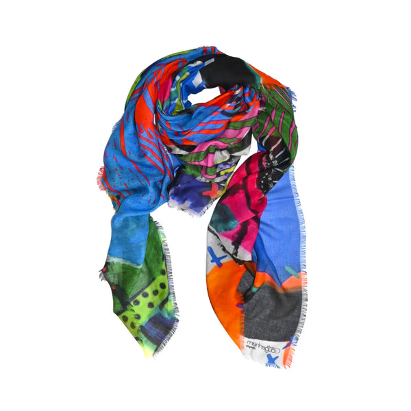 The Artist World Silk and Modal Scarf