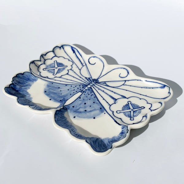 Large Butterfly Plate