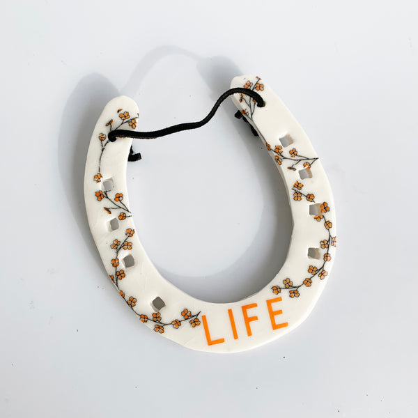 Porcelain Life Horseshoe