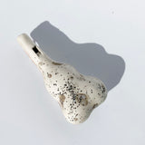 Cream Dotted Seed Pod Whistle