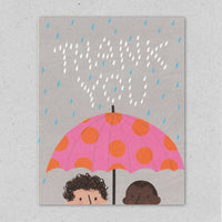 Thank You Brolly Card