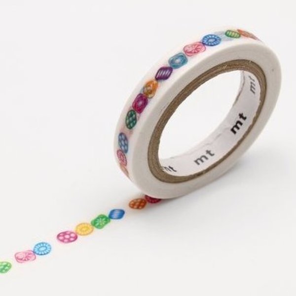 7mm Drops Line Washi Tape